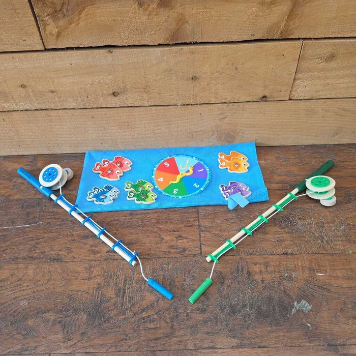 Wooden Magnetic Fishing Game