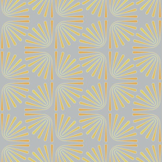 Worm - Sunray - Trendy Custom Wallpaper | Contemporary Wallpaper Designs | The Detroit Wallpaper Co.