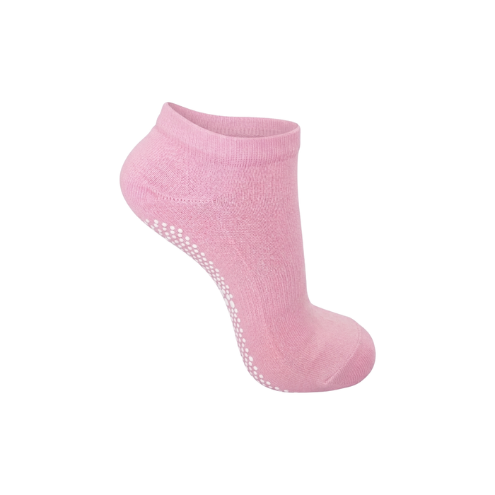 Yoga Socks in Pink Ribbon