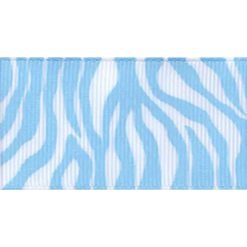 Zebra Fest Grosgrain Ribbon - Single Roll / 5/8’’ x 20
