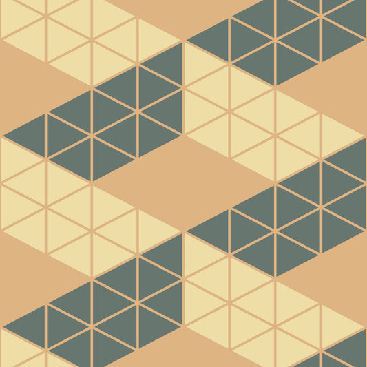 Zig Zag - Foundation <br> Wallpaper - The Detroit Wallpaper Co.