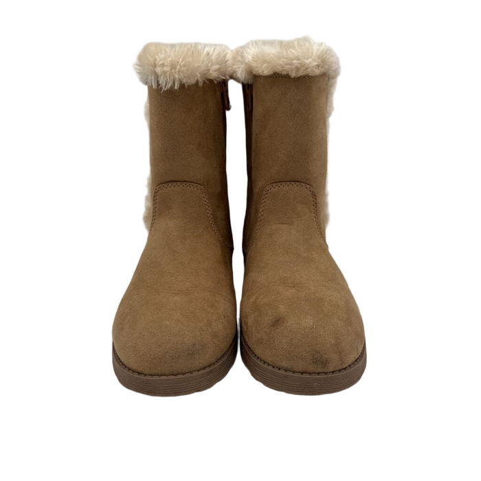 Zip Up Fur Lined Tall Boots