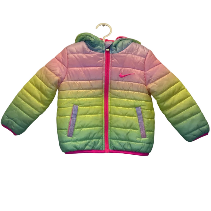 Zip Up Hooded Puffer Jacket