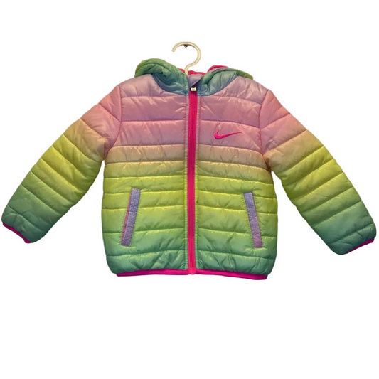 Zip Up Hooded Puffer Jacket